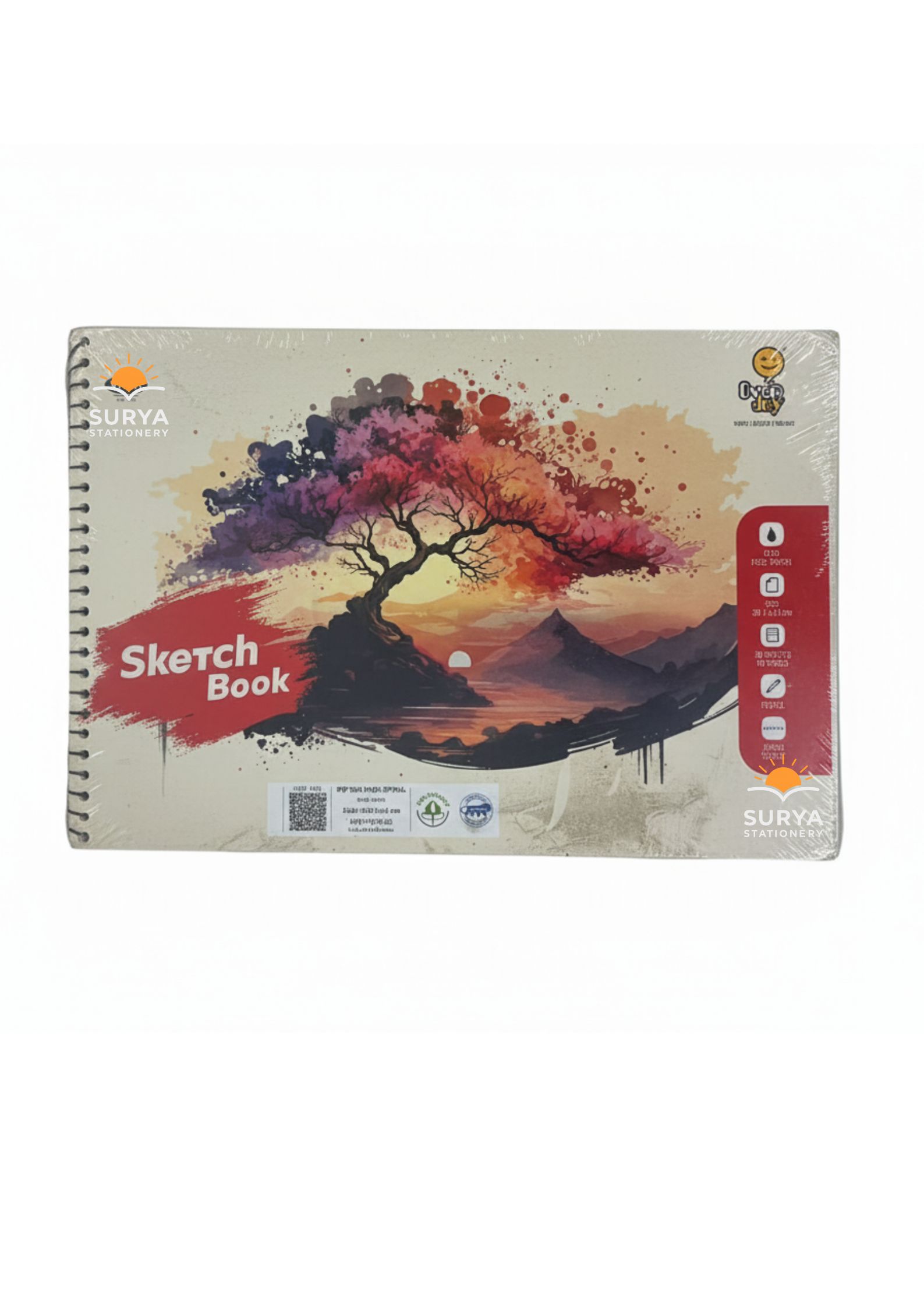 Spiral Drawing Notebooks (70 MRP )